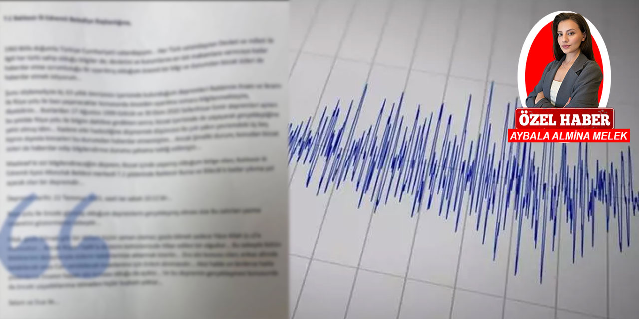 'Balıkesir'de deprem olacak' diyen vatandaş belediyeye dilekçe yazdı: Astrologlardan da yorum geldi