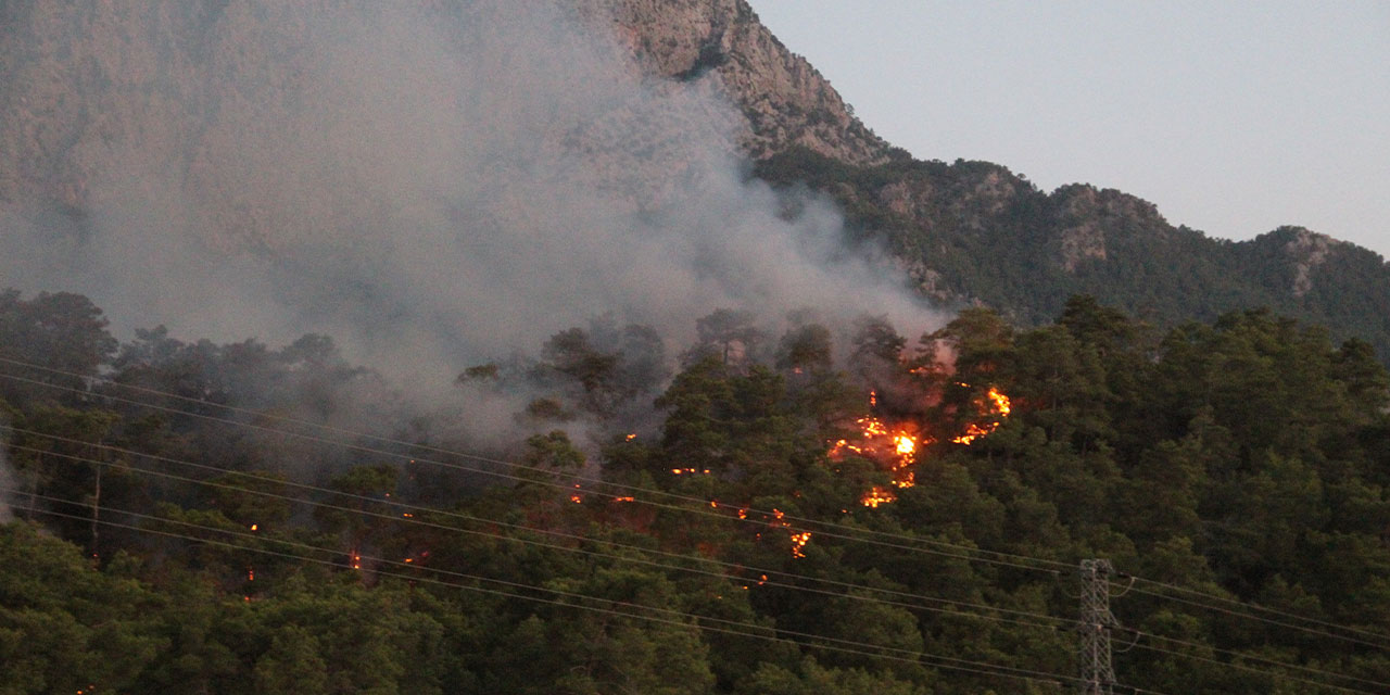Bakan Yumaklı, Antalya Kemer’de süren yangınla ilgili açıklama yaptı