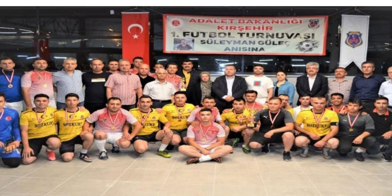 Kırşehir’de kurumlar arası futbol turnuvası düzenlendi