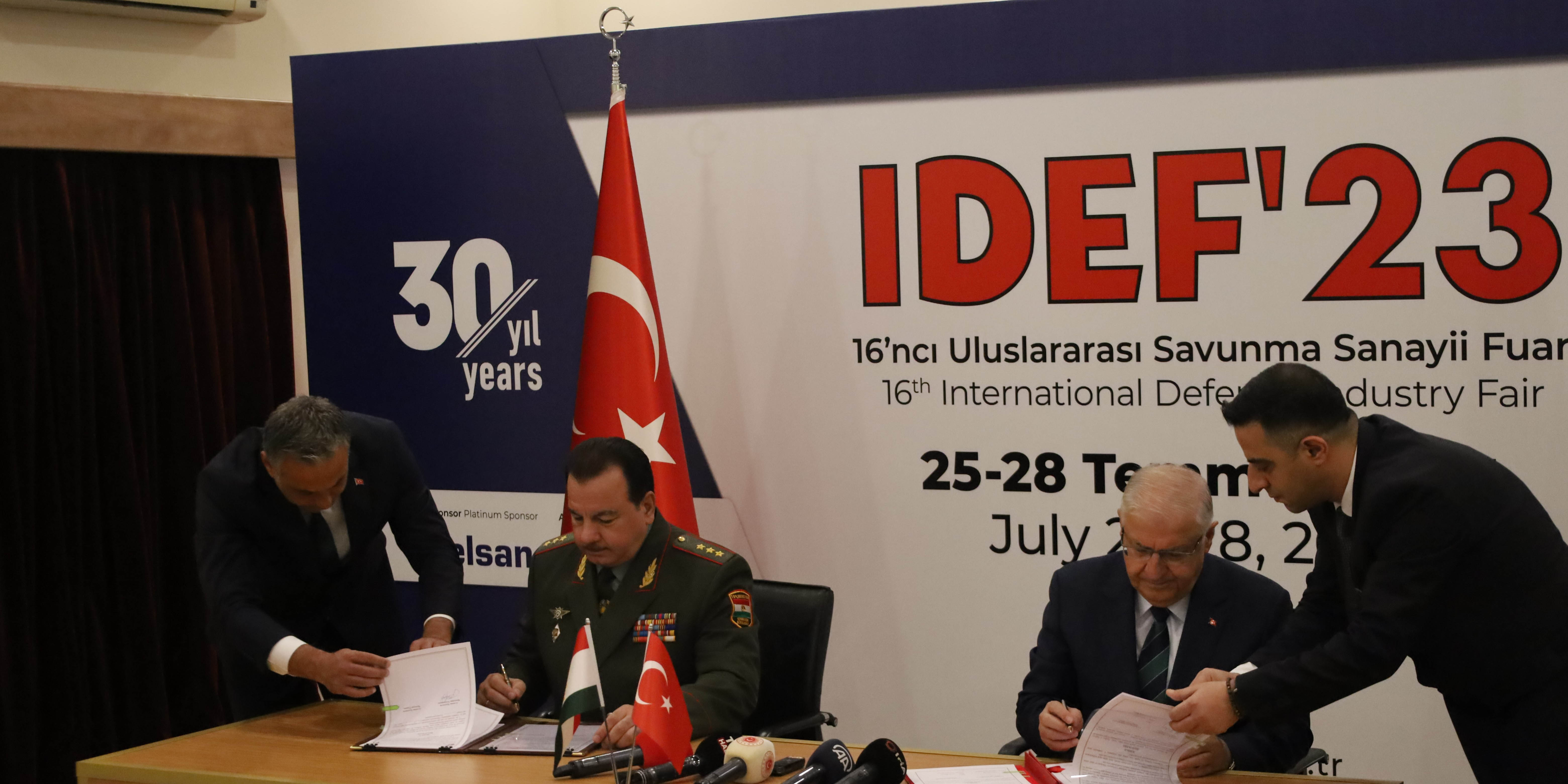 Türkiye ve Tacikistan arasında askeri anlaşmalar imzalandı