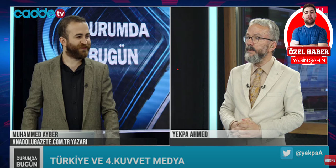 anadolugazete.com.tr Muhabiri Muhammed Ayber, Cadde TV'de soruları yanıtladı