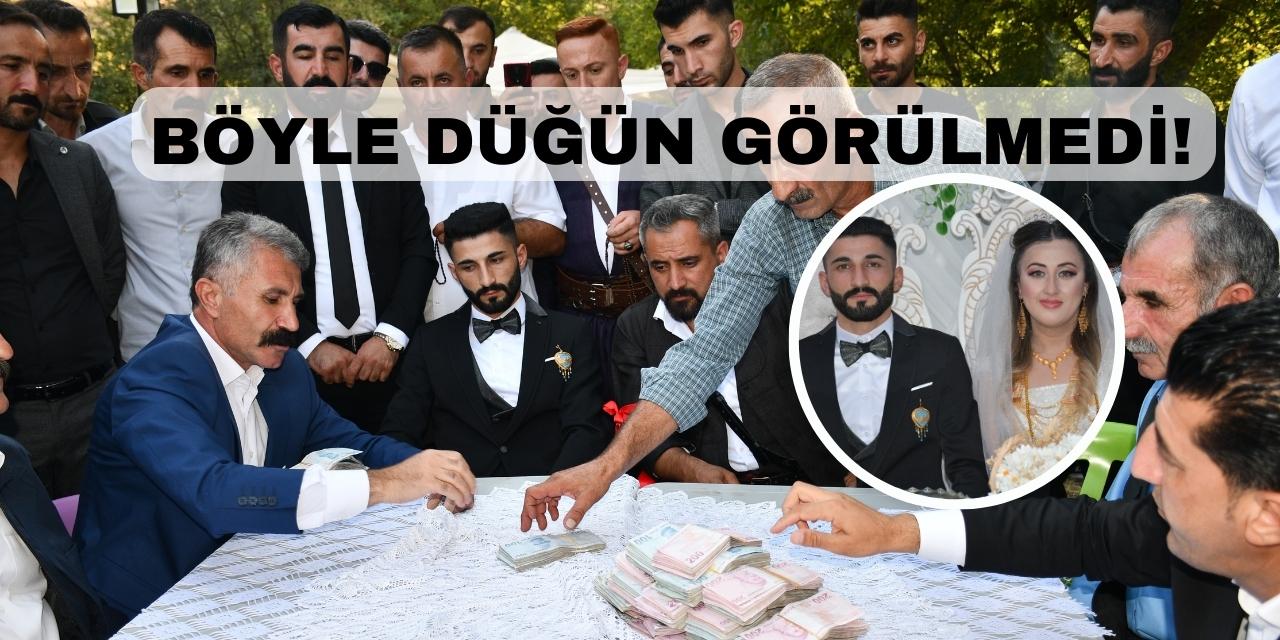 Şırnak'ta 3 gün süren düğünde gelin ve damada 1,5 milyon TL para ile 1 kilo altın takıldı