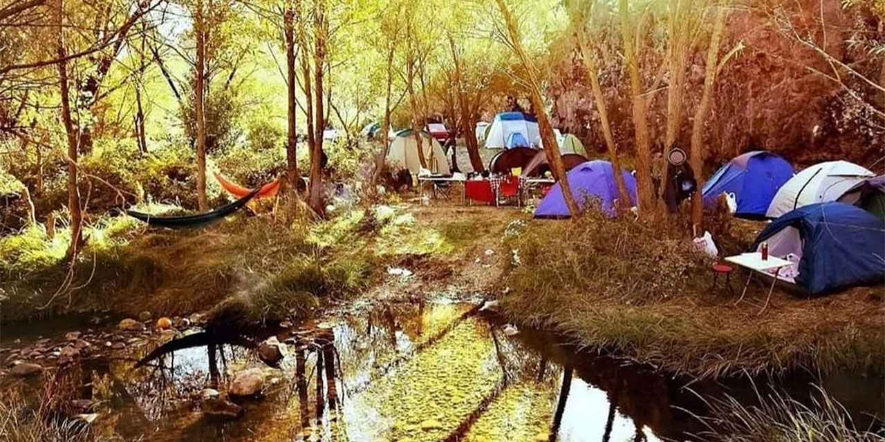 Kamp yapmak isteyenler buraya: Kızılcahamam Alicin Deresi