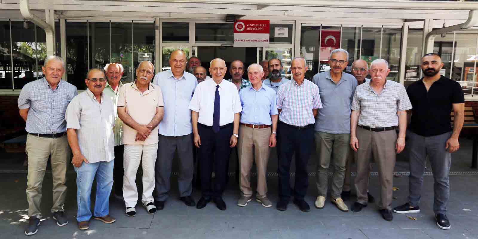 Başkan Yaşar, Çamlıca Mahallesi'ni ziyaret etti