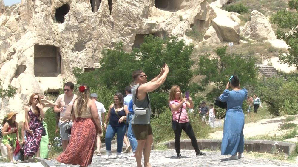 Kapadokya'yı  milyonu aşkın kişi ziyaret etti