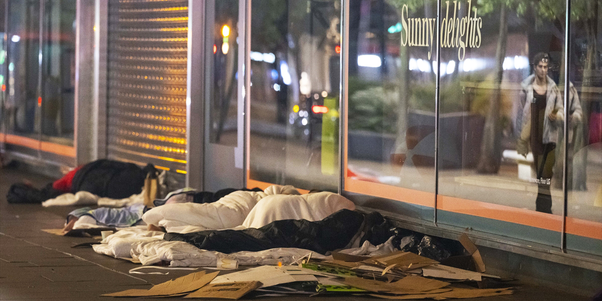 İngiltere’de sokakta uyuyan evsizlerin sayısı artıyor