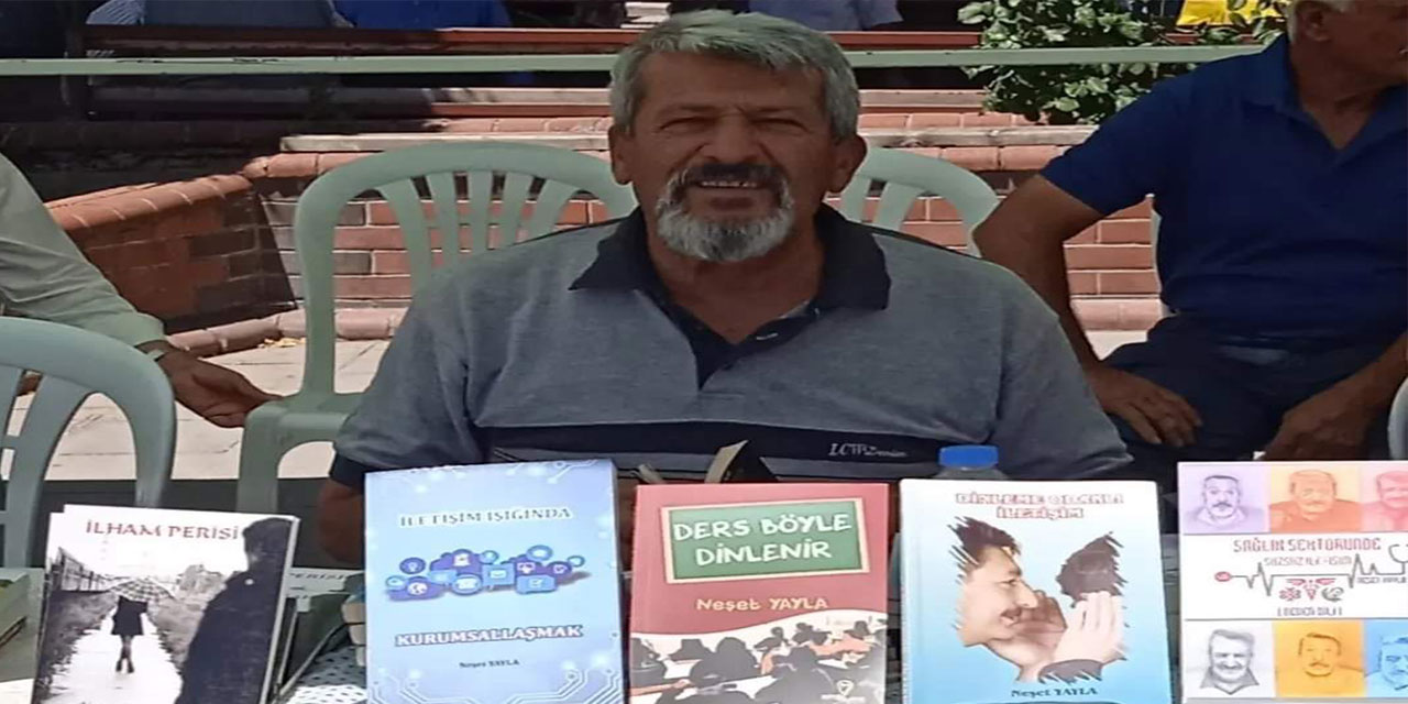 Kırşehirli Yazar Neşet Yayla, okurlarıyla buluşacak