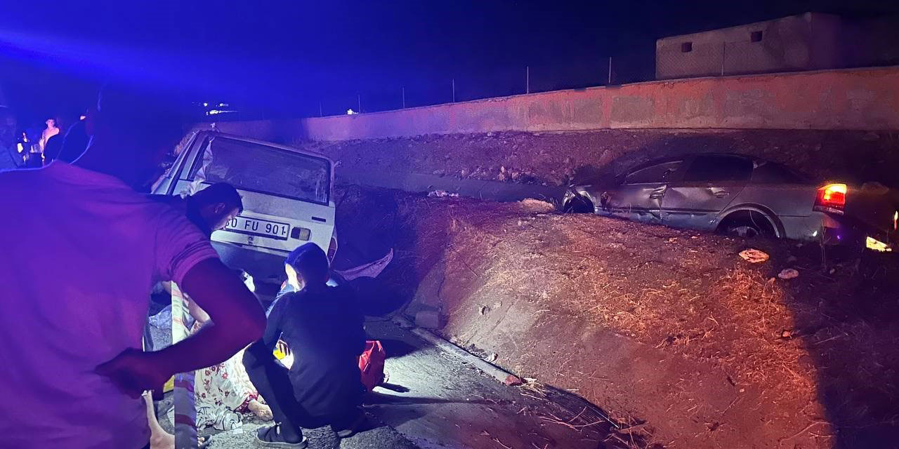 Şanlıurfa’da otomobiller çarpıştı: 1 ölü, 6 yaralı