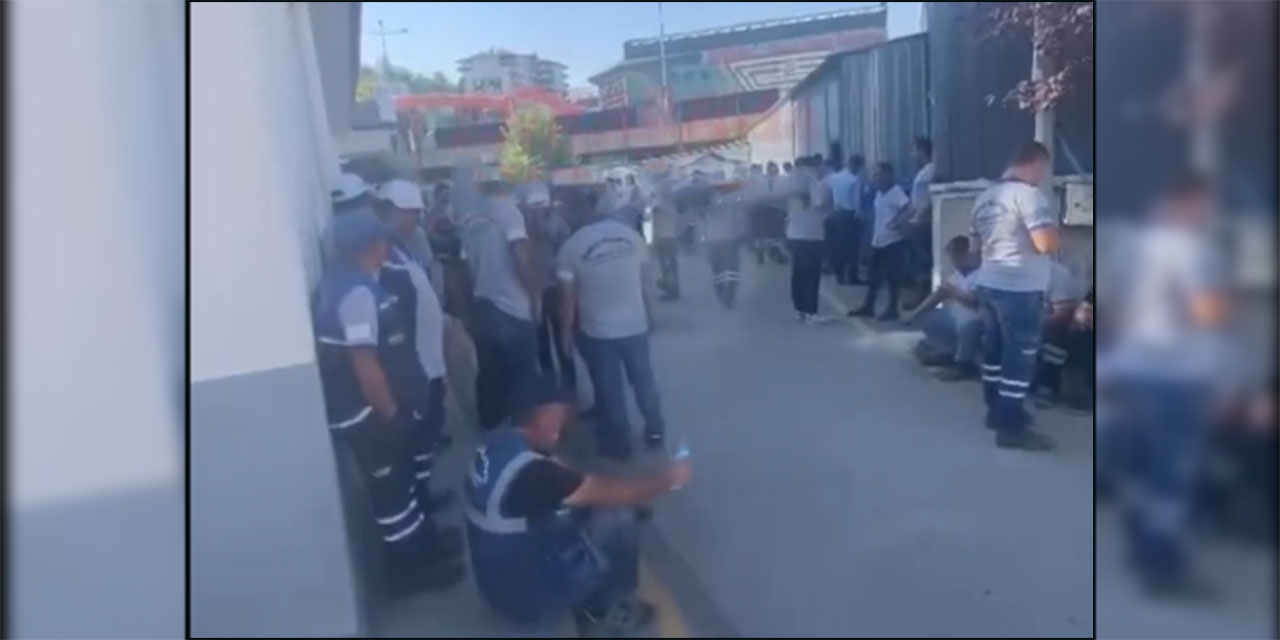 Mamak Belediyesi çalışanları ''iş bıraktı''