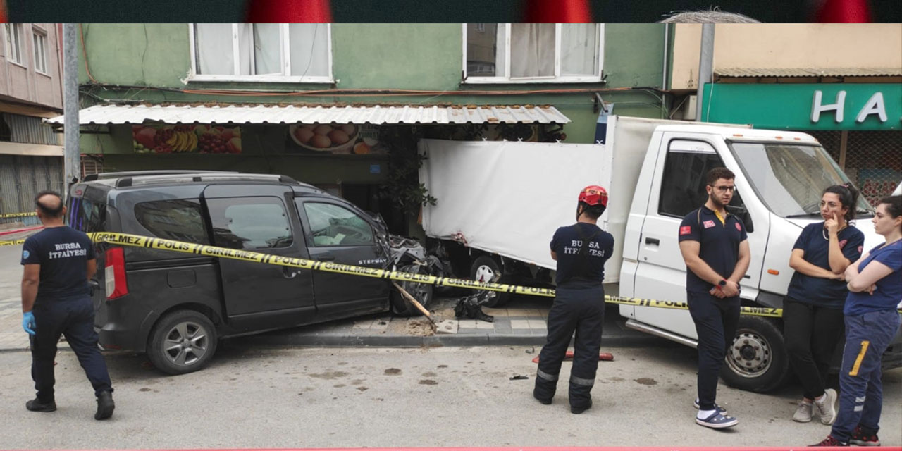 Bursa'da bir kişi kaldırımda yürürken hayatını kaybetti!