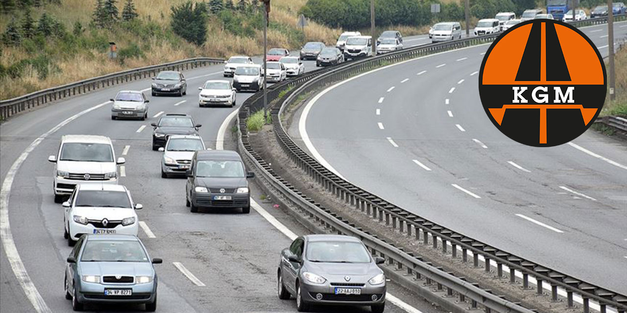 Otoyolda çalışma: Ankara istikameti trafiğe kapatıldı