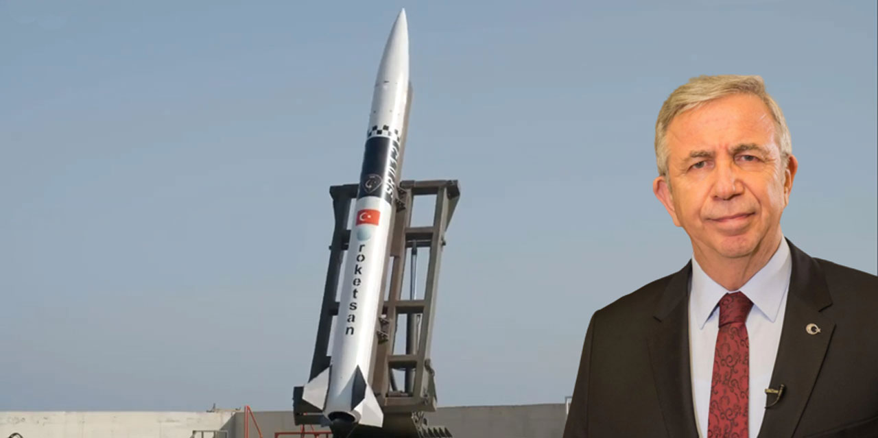 Mansur Yavaş milli ve yerli sonda füzesini tebrik etti: Fırlatma testi başarılı oldu!