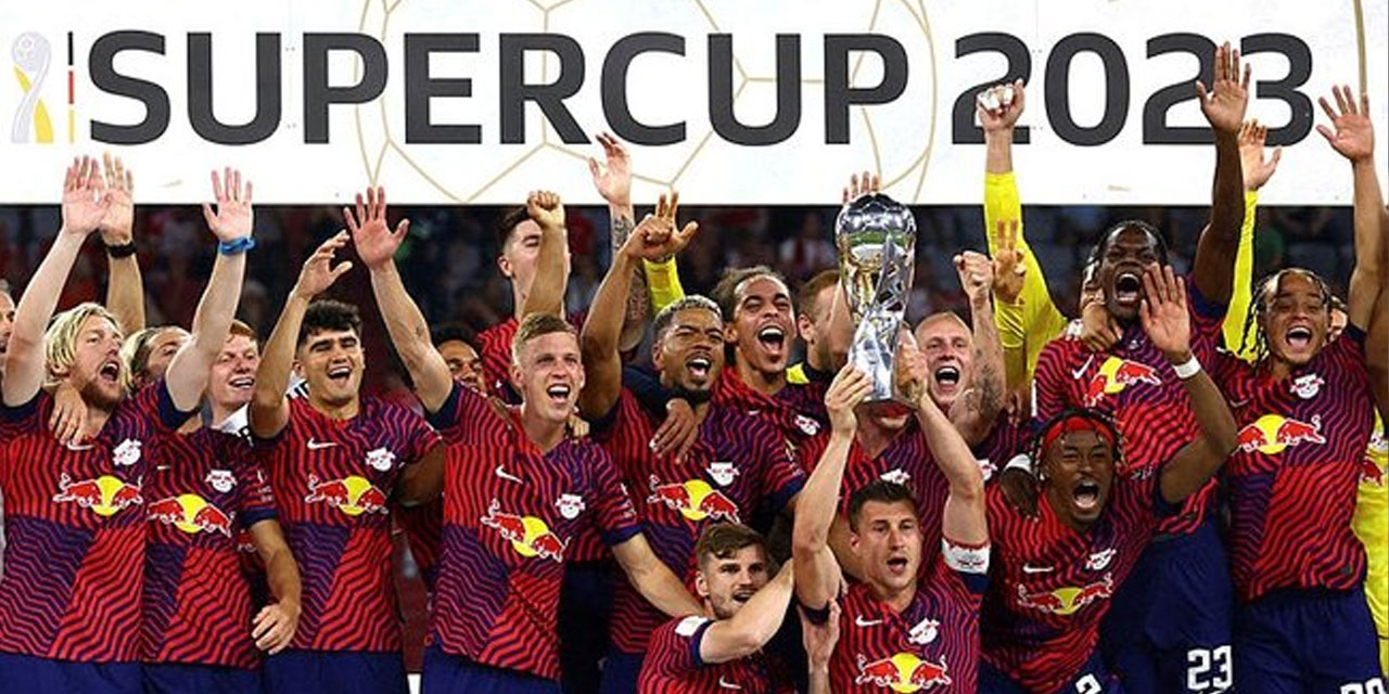 Bayern Münih'i devirdi, Süper Kupa’nın sahibi oldu: Leipzig kupayla başladı! 3-0