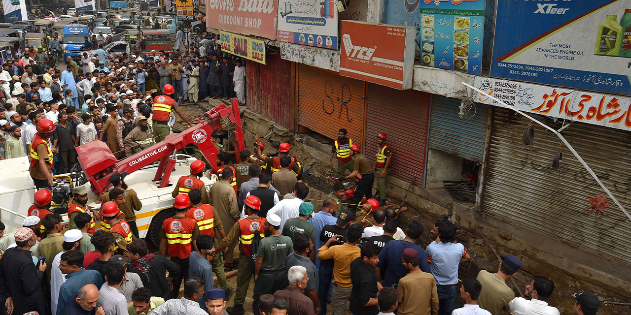 Pakistan'da patlama meydana geldi