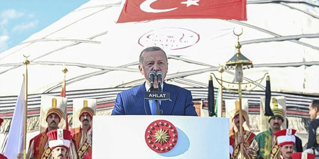 Cumhurbaşkanı Erdoğan'dan Malazgirt Zaferi Konuşması!