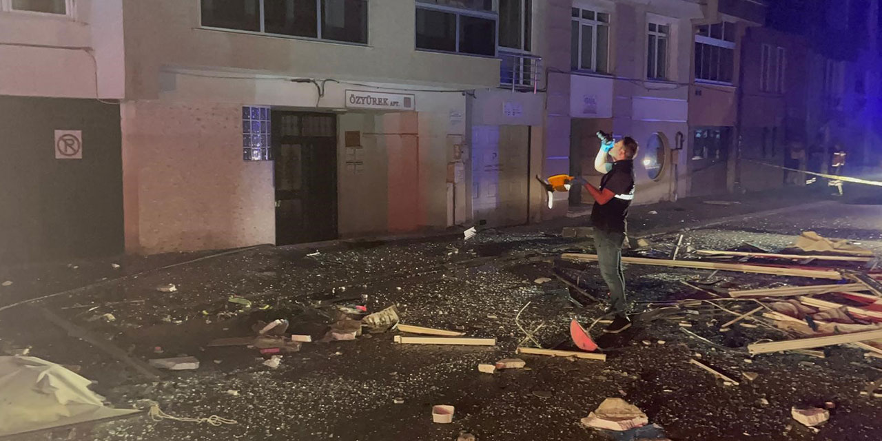 Eskişehir'de bir binada meydana gelen patlamada 1 kişi öldü