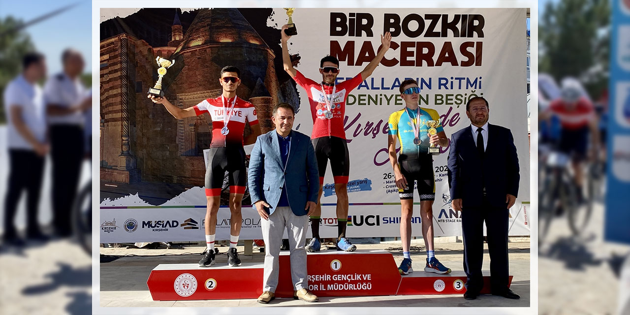 Kırşehir'de ''Uluslararası Anadolu Bisiklet Turu'' sona erdi: Gururu Kırşehir'e kaldı...