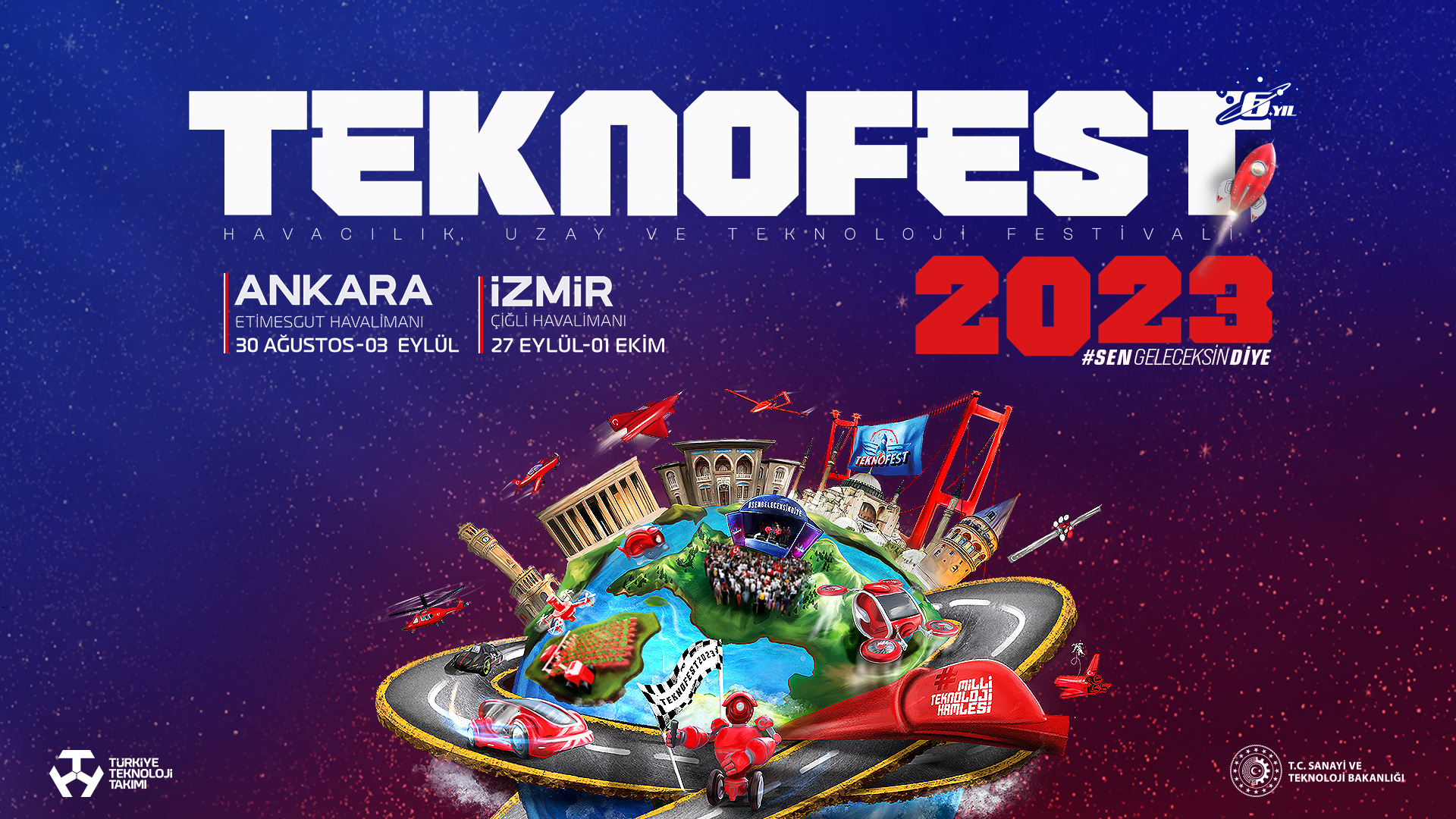 TEKNOFEST coşkusu Cumhuriyet'in 100. yılında Ankara'da