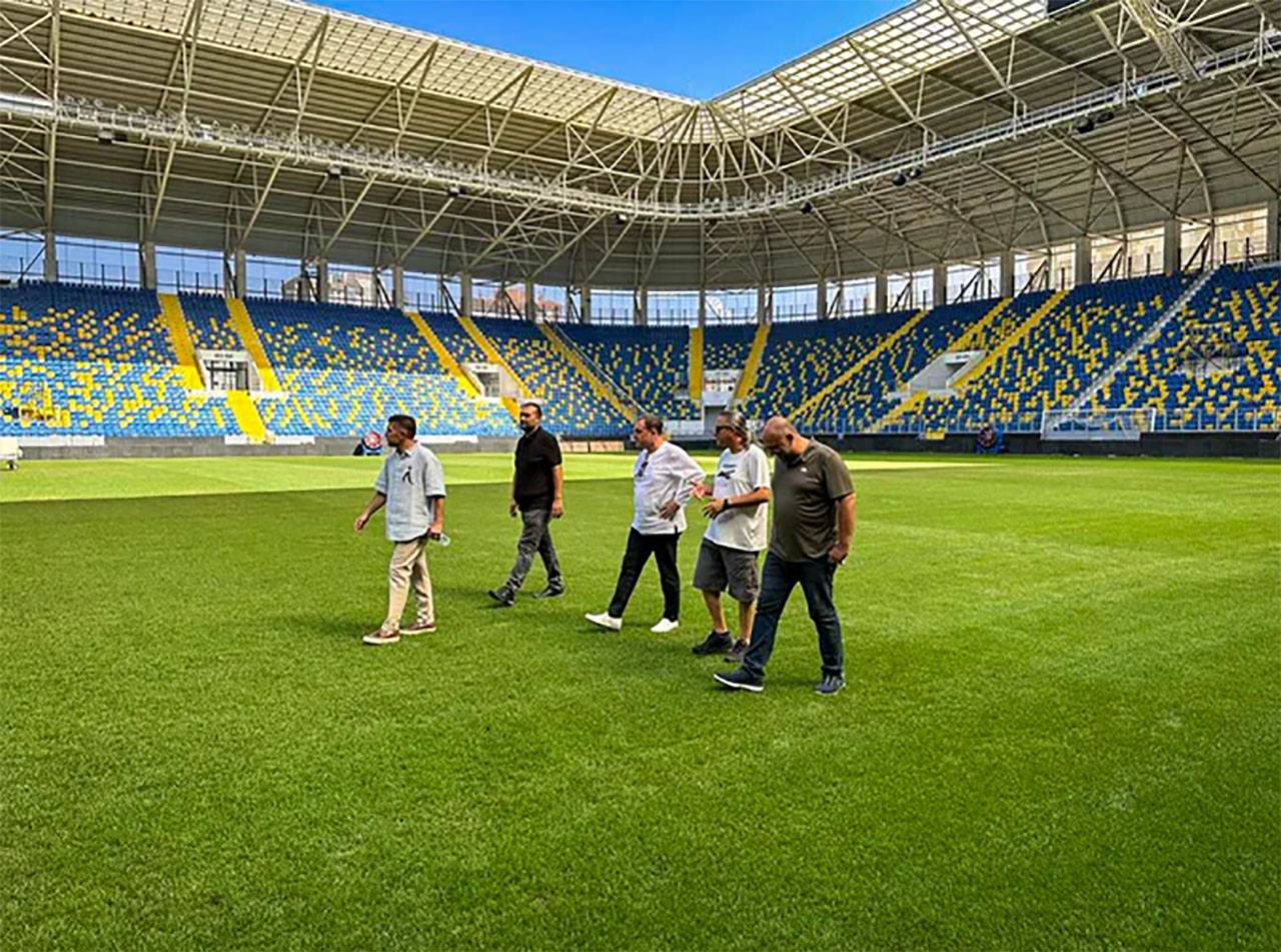 Faruk Koca, Eryaman Stadı'nı inceledi