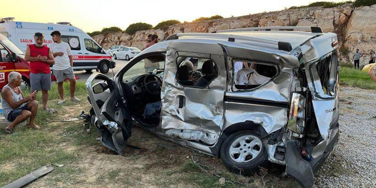 Didim'de trafik kazası: 1 çocuk hayatını kaybetti!