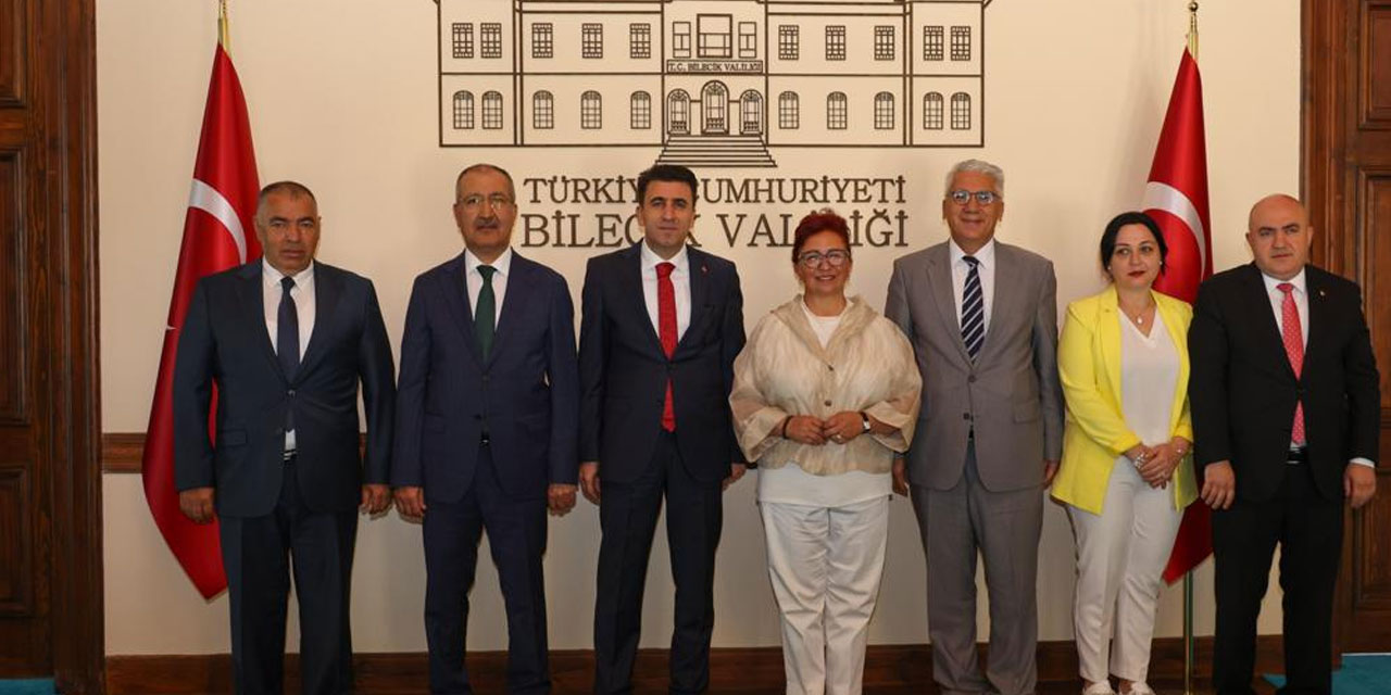 BİK Genel Müdürü Erkılınç'tan Bilecik Valisi Aygöl'e ziyaret