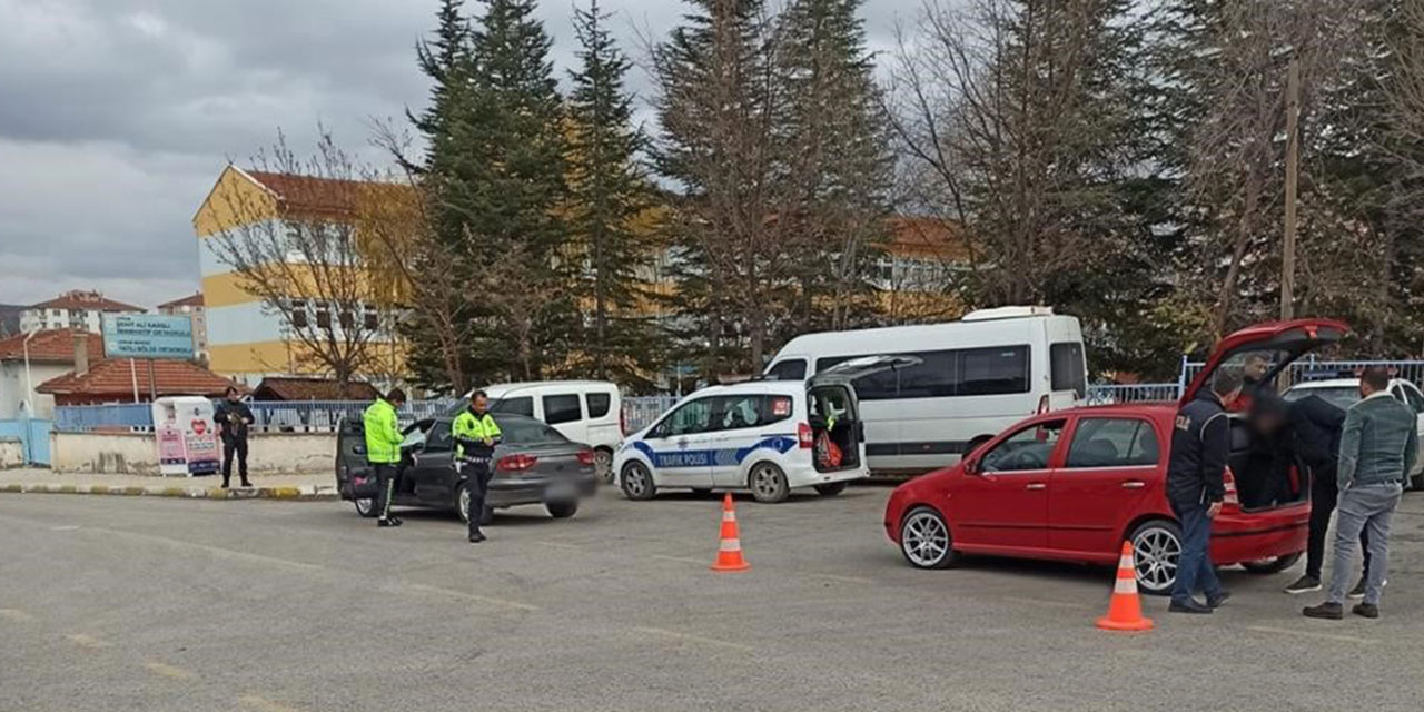 Çorum'da trafik denetimleri yapılıyor!