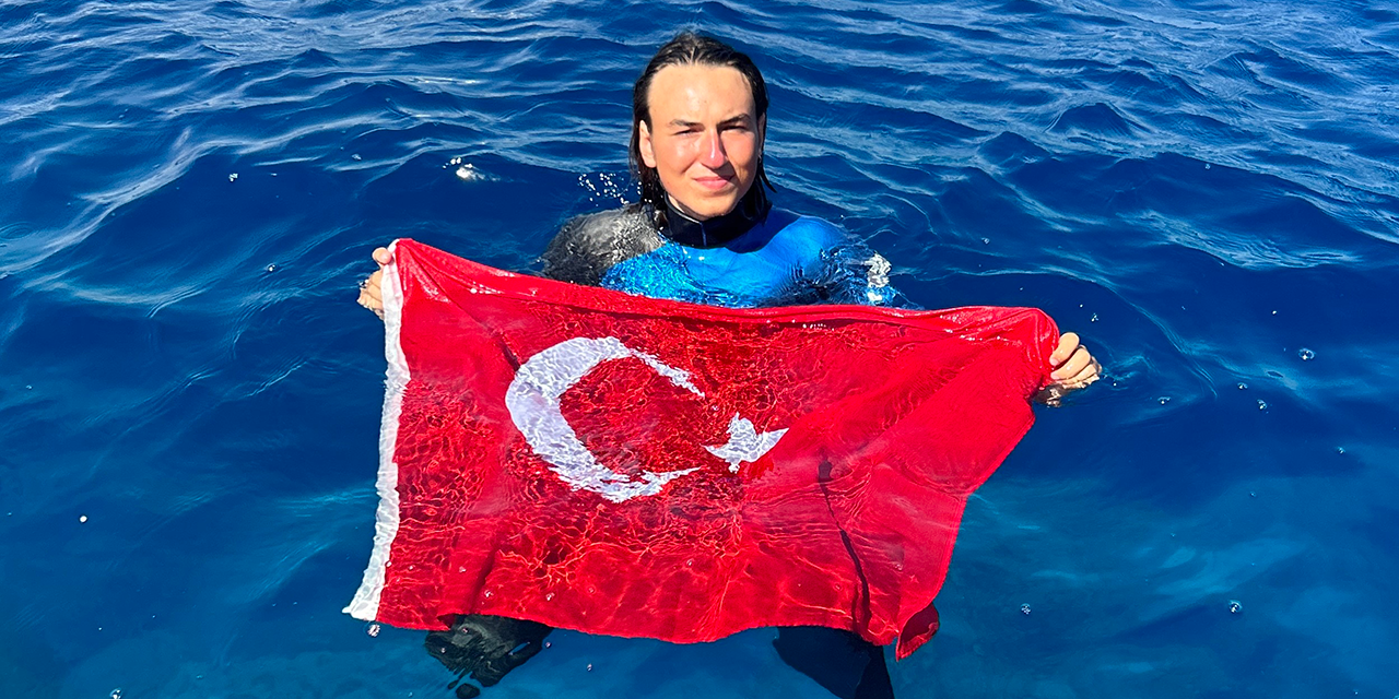 Türkiye rekoru kıran Necati Gül’ün sıradaki hedefi Serbest Dalış Dünya Şampiyonası