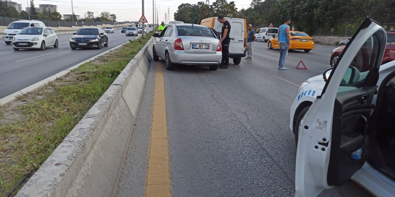 Başkent'te meydana gelen zincirleme kaza korkuttu!