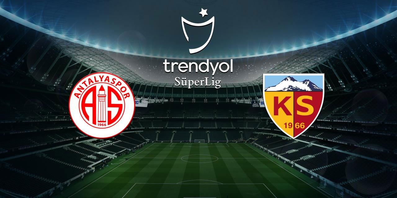 Trendyol Süper Lig: Antalyaspor: 1 - Kayserispor: 1