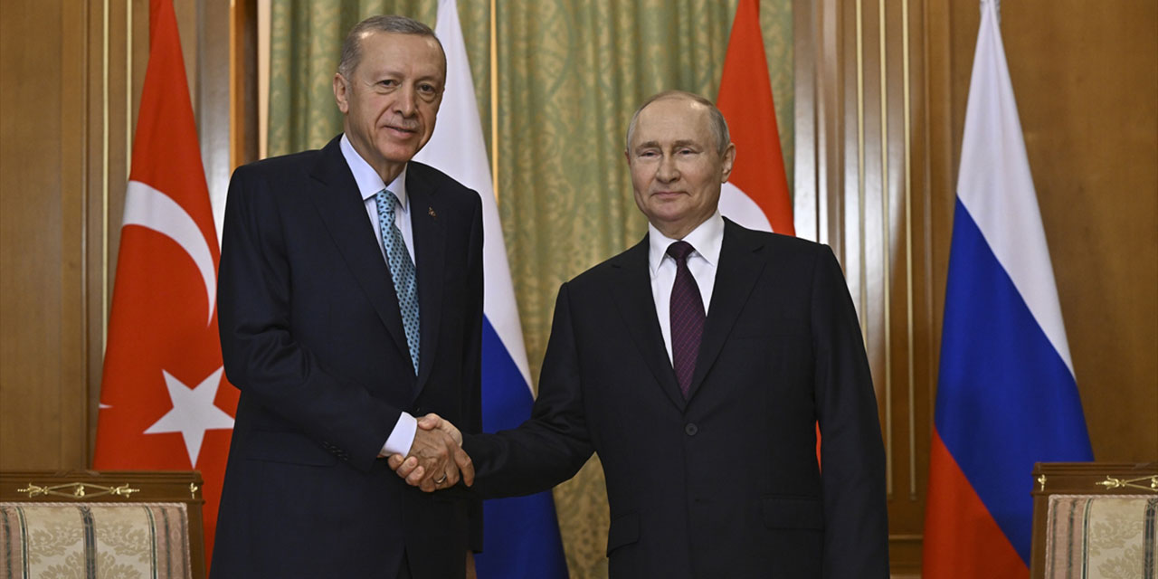 Erdoğan-Putin görüşmesi sona erdi