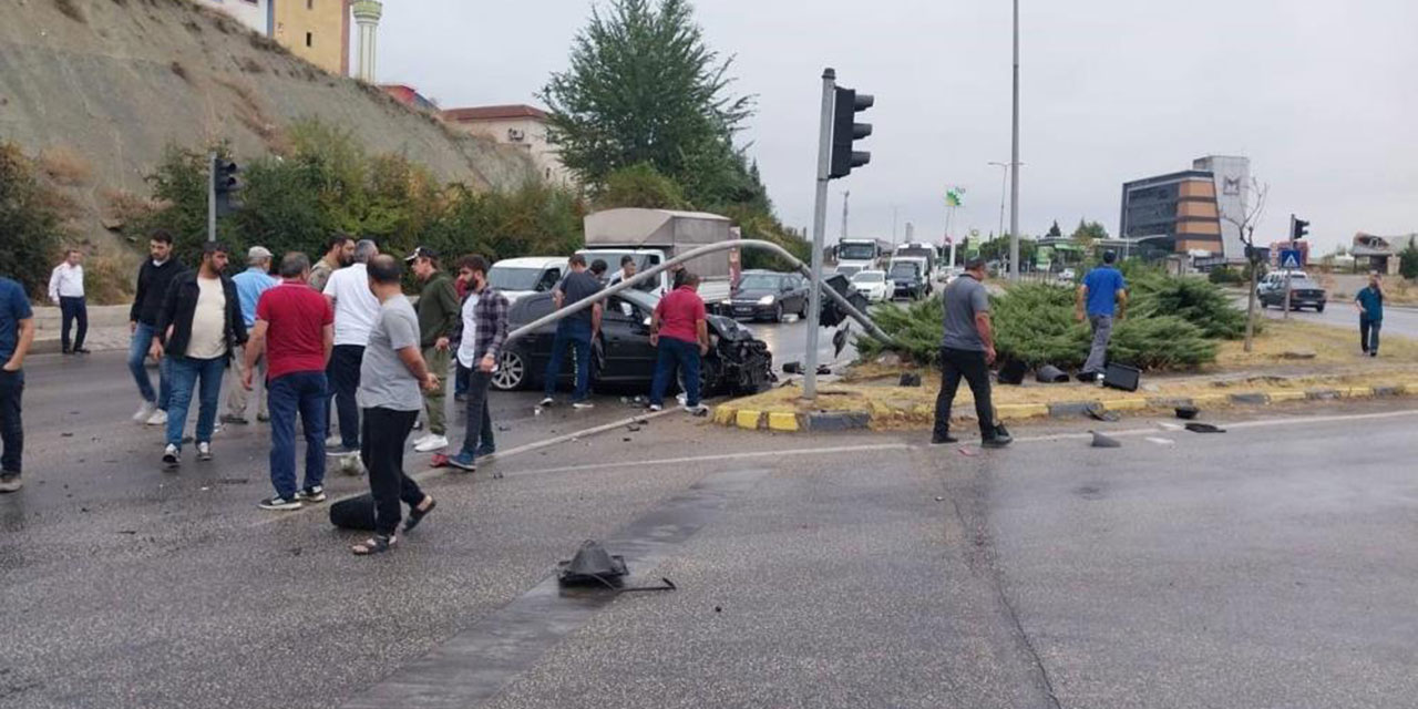 Karabük'te kaza yapan bir sürücü hastaneden kaçtı!