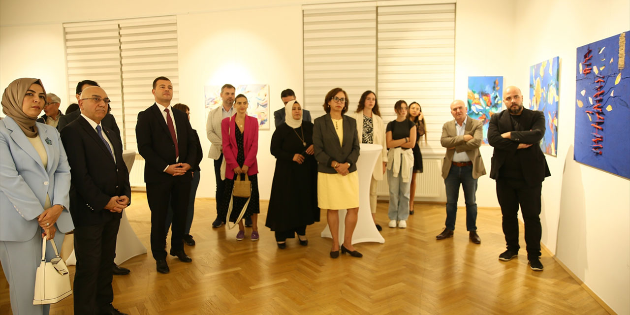 Viyana Yunus Emre Enstitüsü'nün sergisi açıldı!