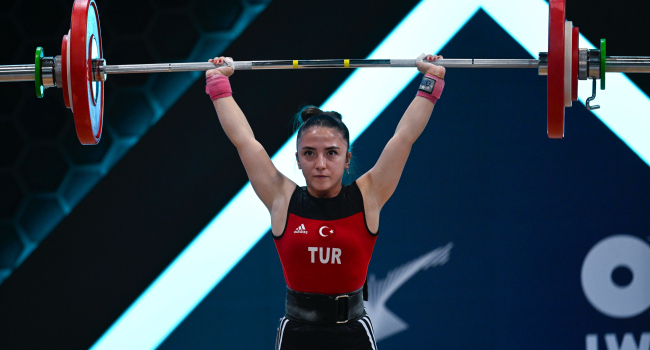 Milli sporcu Cansu Bektaş, dünya üçüncüsü