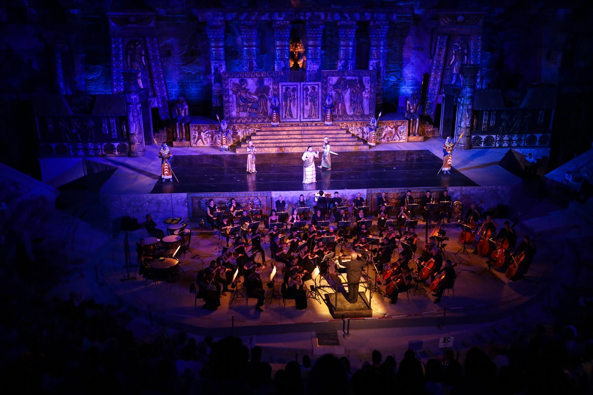 30. Uluslararası Aspendos Opera ve Bale Festivali "Aida" operasıyla başladı