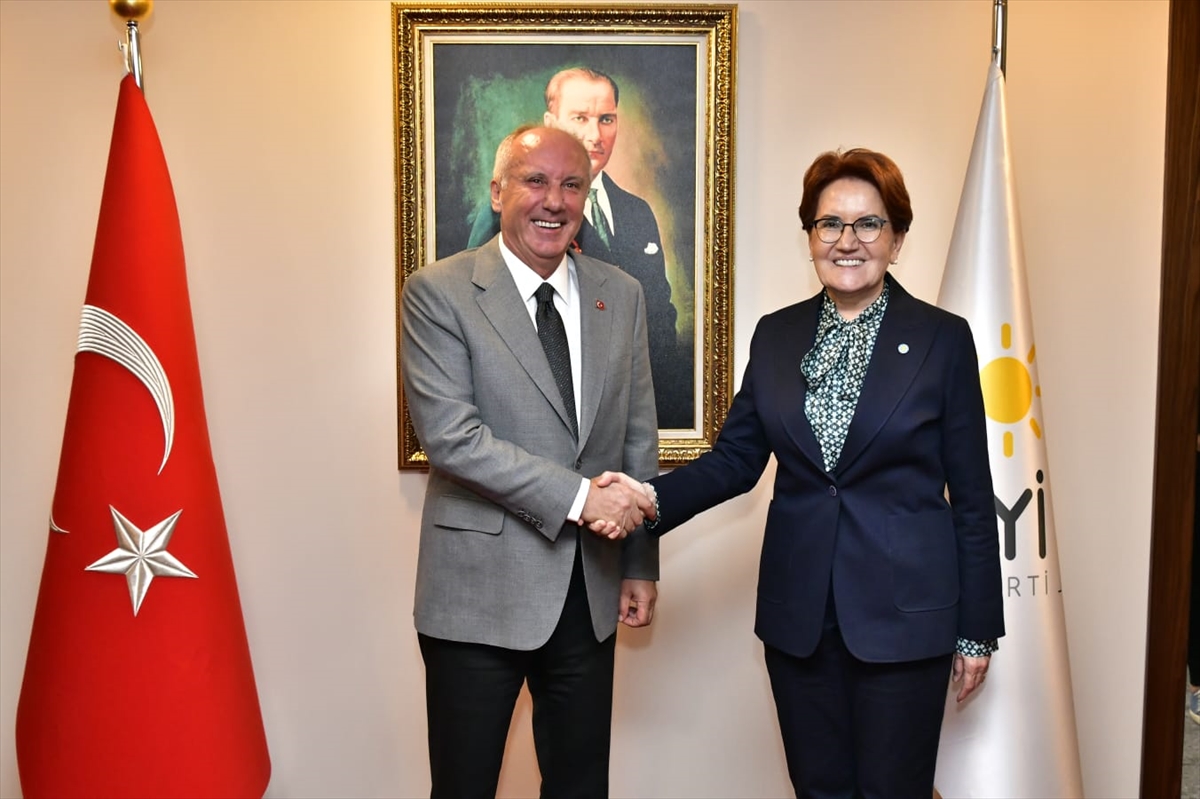 Muharrem İnce'den Meral Akşener'e ziyaret