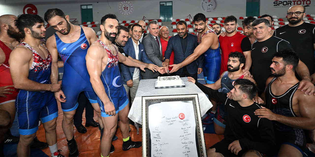 Dünya Güreş Şampiyonası hazırlıkları Ankara'da devam ediyor!