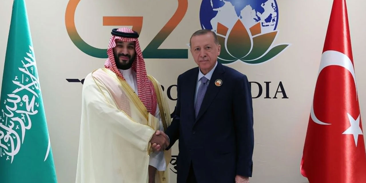 Cumhurbaşkanı Erdoğan, Suudi Arabistan Veliaht Prensi ile bir araya geldi