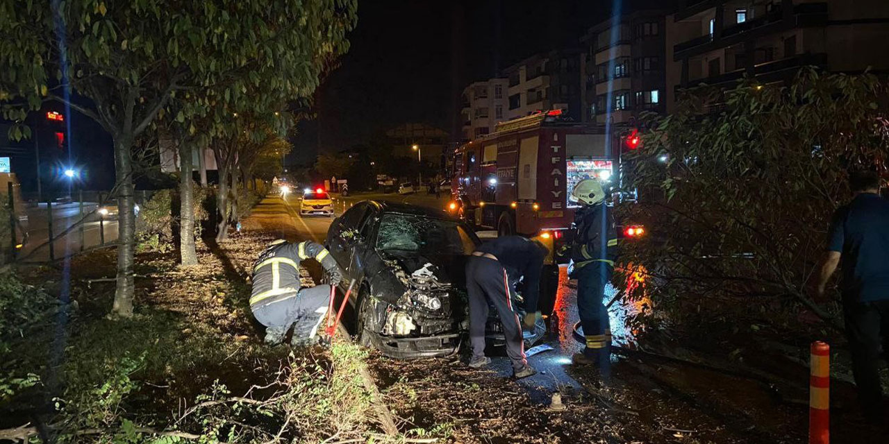 Bolu’da trafik kazası: 1 yaralı