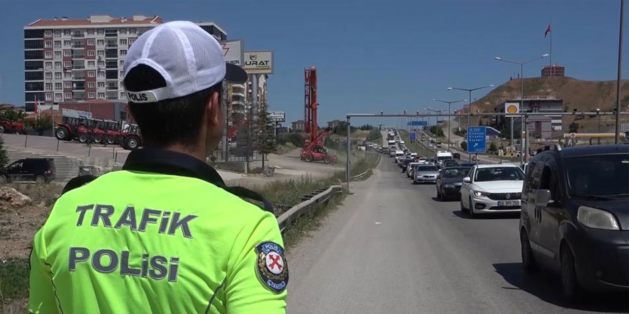 Kırıkkale'de trafik denetimi yapıldı: 118 araç trafikten men edildi