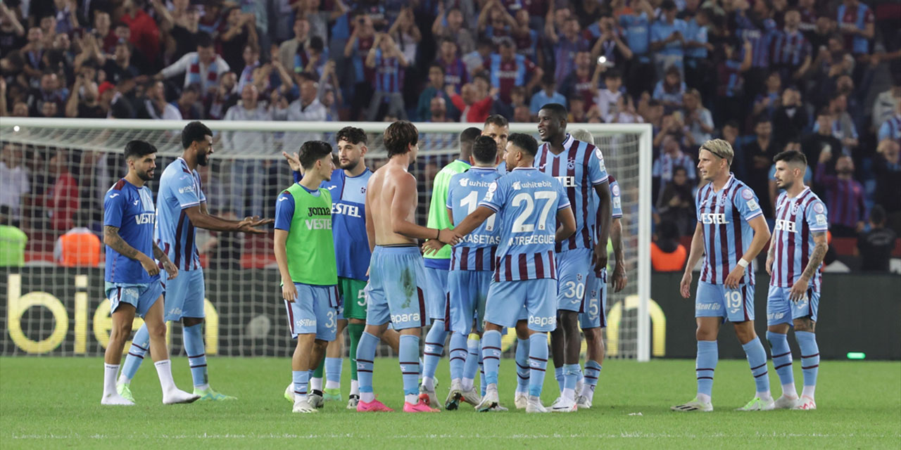 Trabzonspor'dan Beşiktaş'a 3 gollü resital