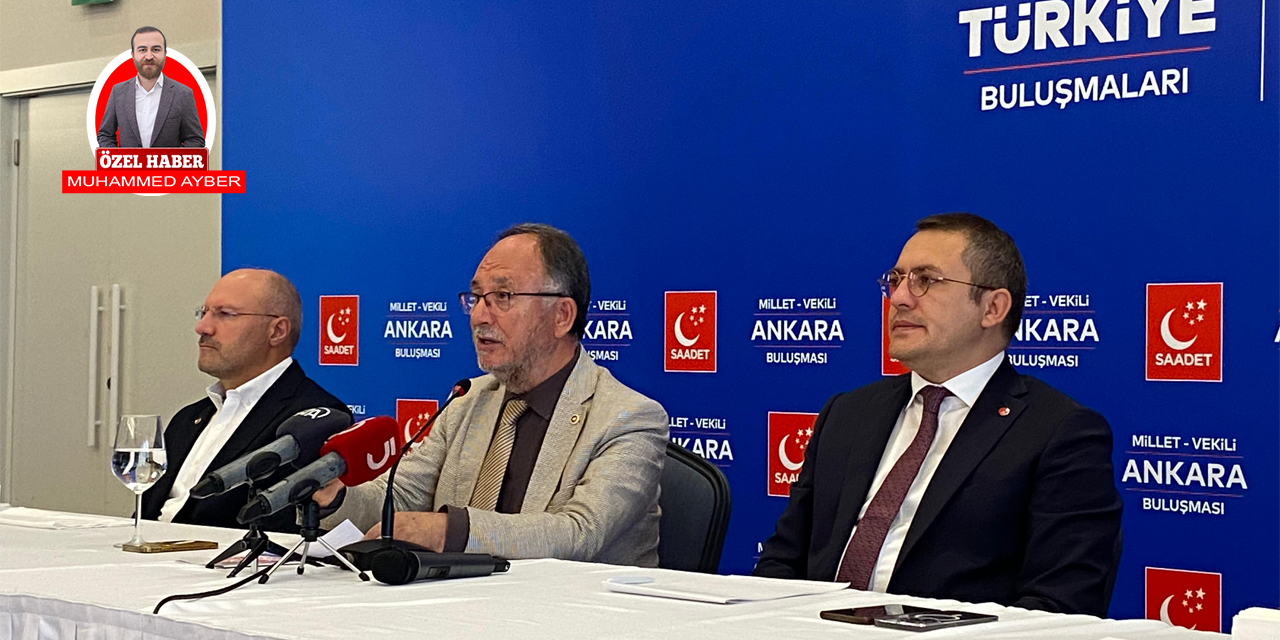 Saadet Partisi Genel Başkan Yardımcısı Kılıç: “Biz bu seçimlere Millet İttifakı olarak girmiyoruz”