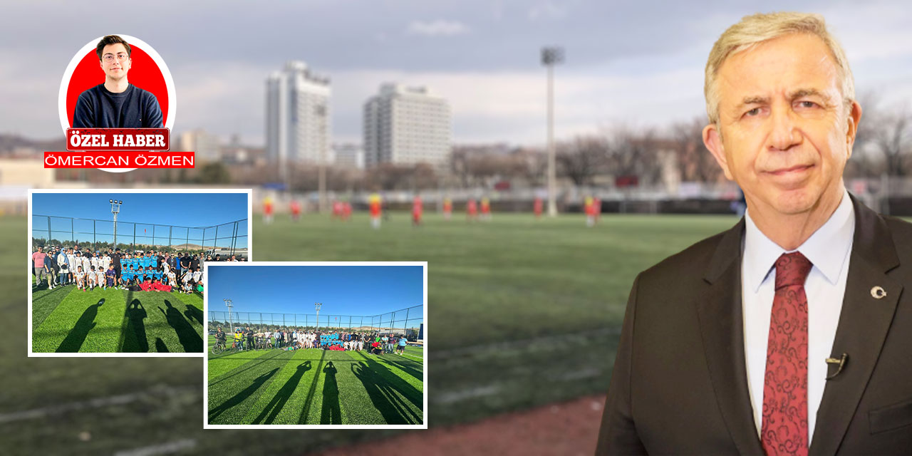 Mansur Yavaş Ankara amatör futbol kulüplerine müjdeyi verdi