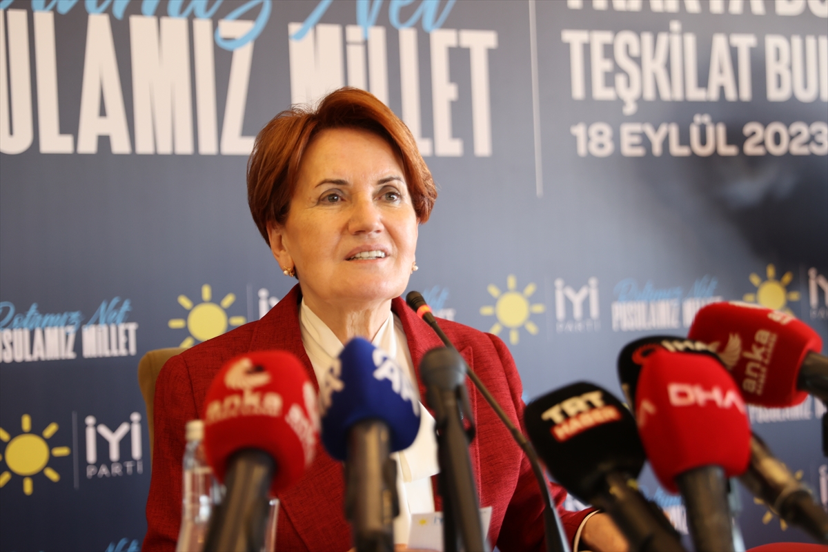 İYİ Parti lideri Akşener: “Biz ittifak sisteminden vazgeçtik”