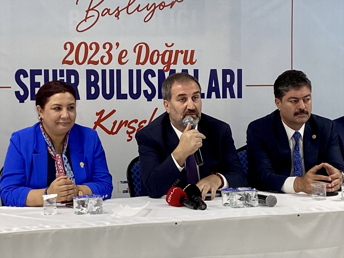 AK Parti Genel Başkan Yardımcısı Mustafa Şen, Kırşehir'de konuştu