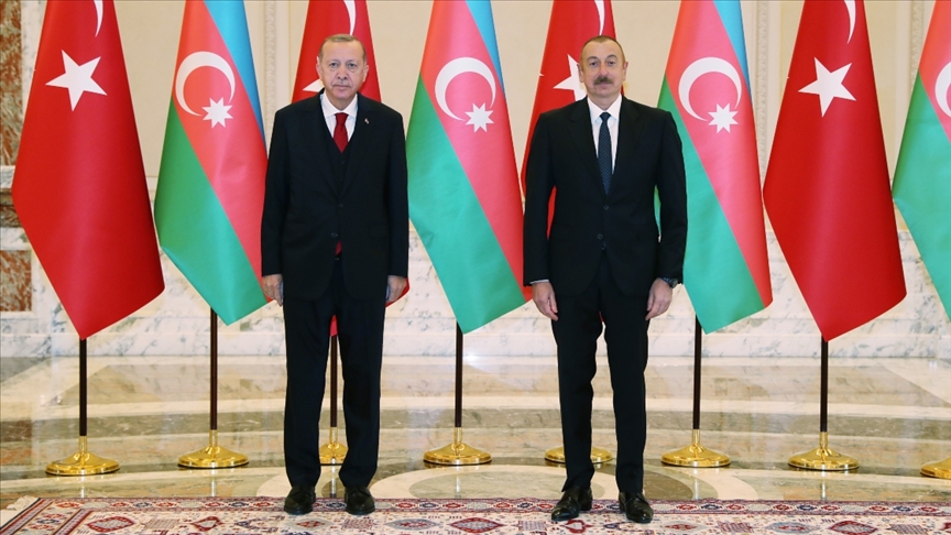 Aliyev, BM Genel Kurulu'ndaki hitabı dolayısıyla Erdoğan'a teşekkür etti