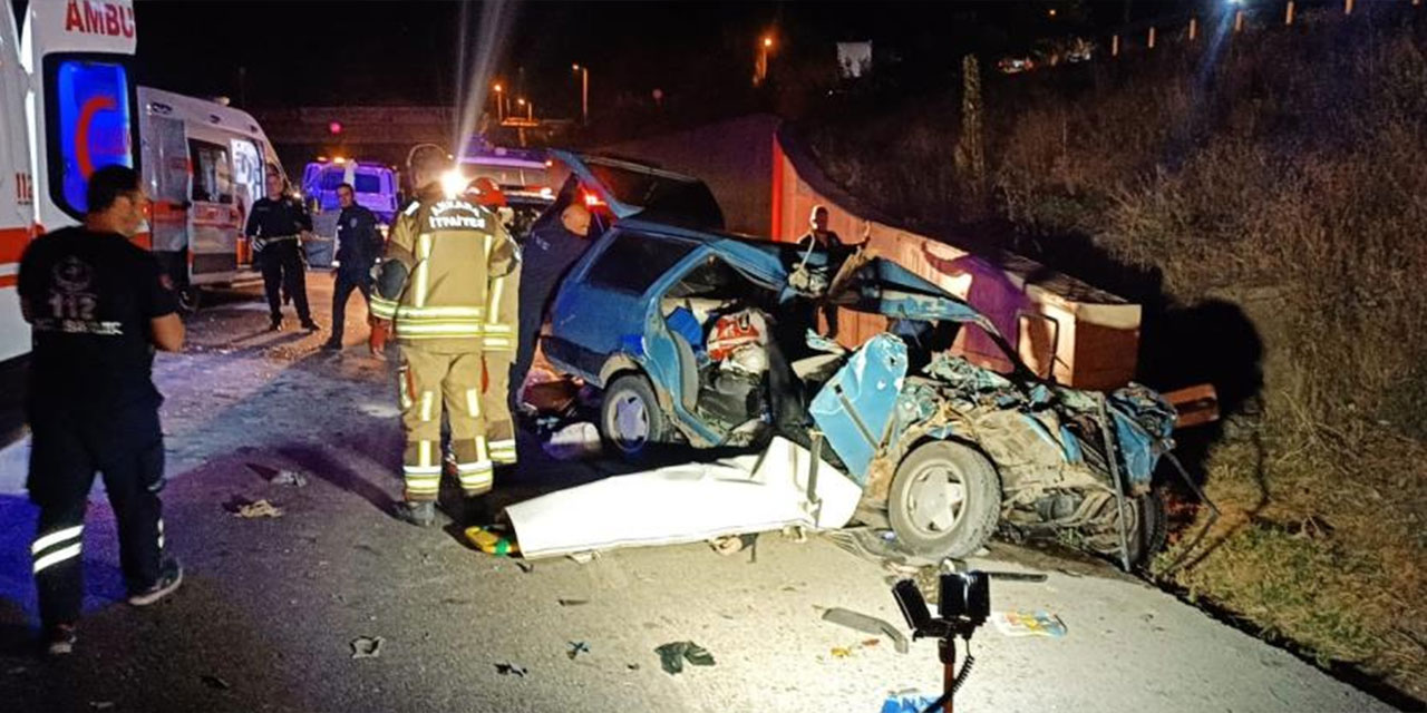 Ankara Elmadağ'da trafik kazası: 2 kişi öldü 6 kişi yaralandı!