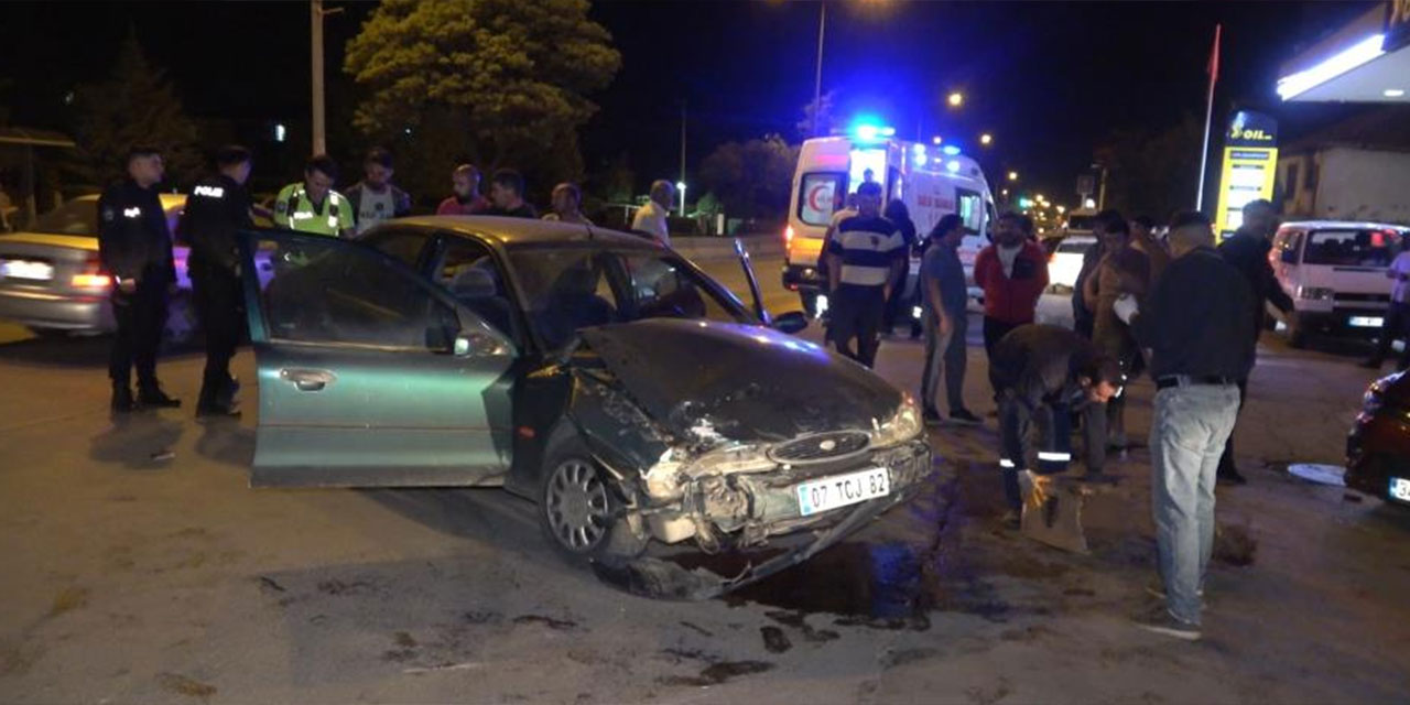 Kırıkkale'de trafik kazası!