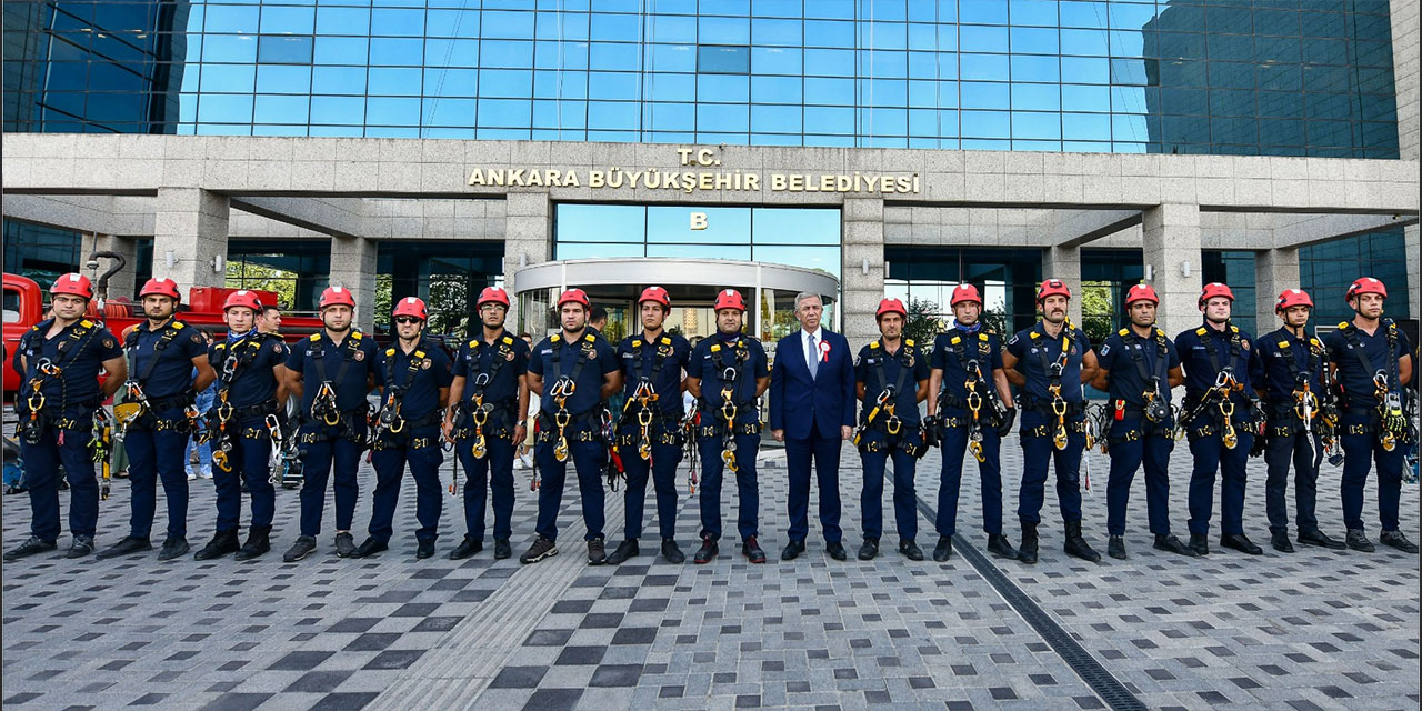 Ankara'da İtfaiye Haftası kutlandı!