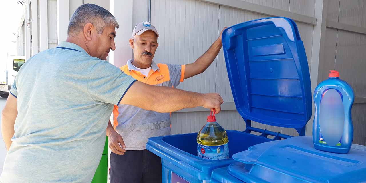 Ankara Gölbaşı’nda ‘Bitkisel Atık Yağ Getirene Deterjan’ kampanyası başladı