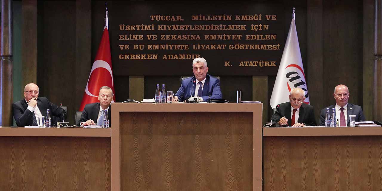 Ticaret Bakanı Ömer Bolat, ATO Meclis Toplantısı’na katıldı